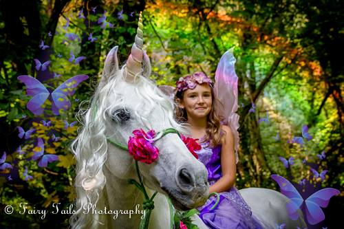 Unbridled Unicorn Horn™ for Horses & Ponies - Photo &copy; Fairy Tails Photography (Somerset, UK)