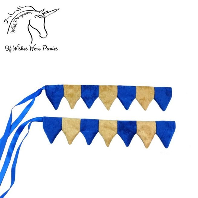 Renaissance Emblem Browband, Rein Covers & Saddle Blanket Set for Horse or Pony - Custom Colors & Sizes - Image 4