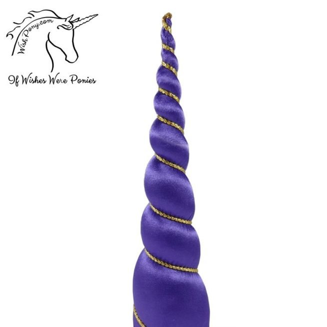 Purple Unicorn Horn