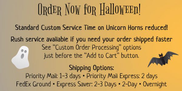 Wishpony Halloween Shipping