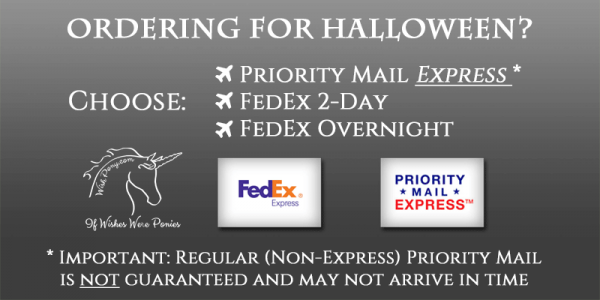 Wishpony Halloween delivery