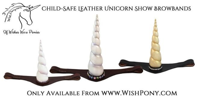 Leather Unicorn Browband