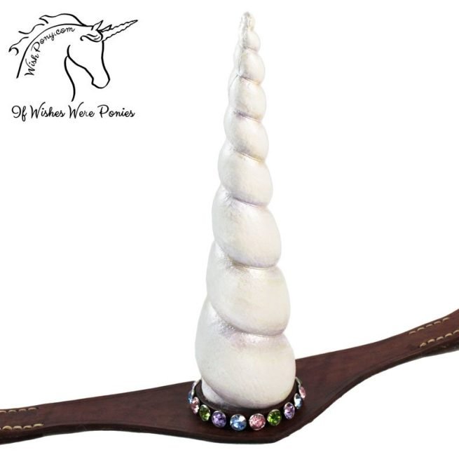Pearl & Crystals Unicorn Browband