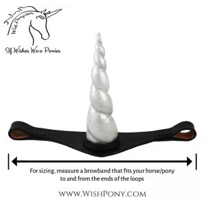 How to measure for a Wishpony Unicorn Browband size