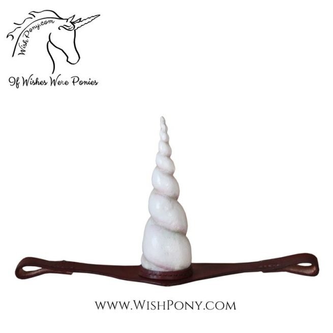 Unicorn Browband Pearl Horn for Pony