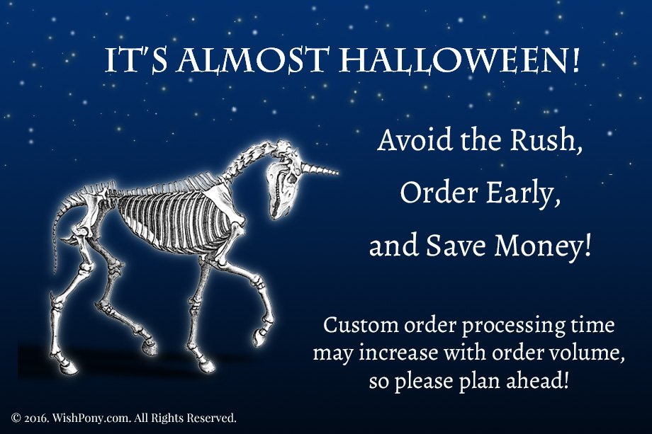 Halloween 2016 Wishpony Banner