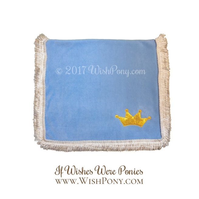 Sky Blue Princess Saddle Blanket