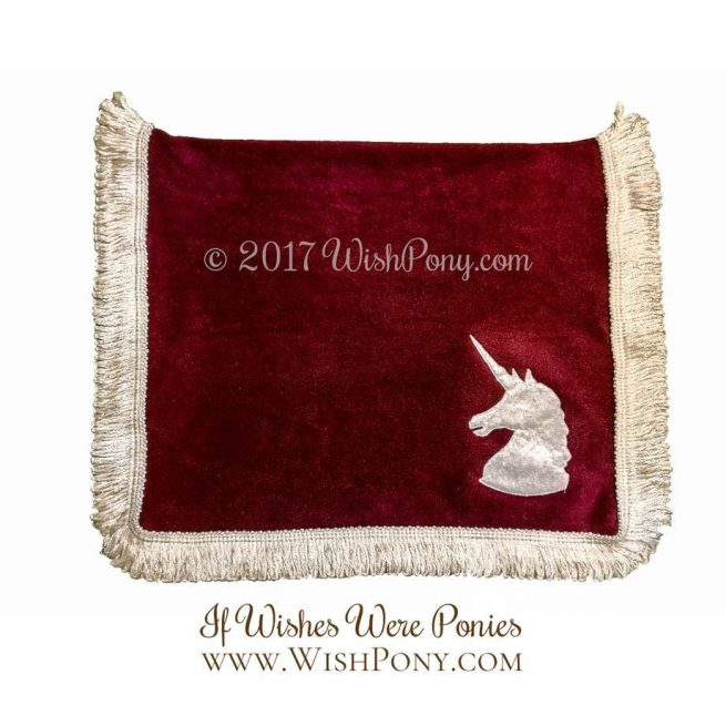 Unicorn Saddle Blanket